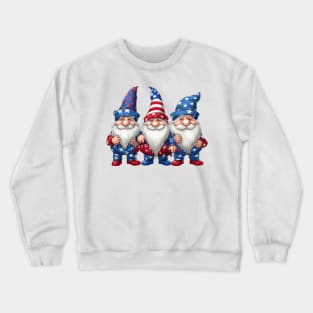 4th of July Gnomes #5 Crewneck Sweatshirt